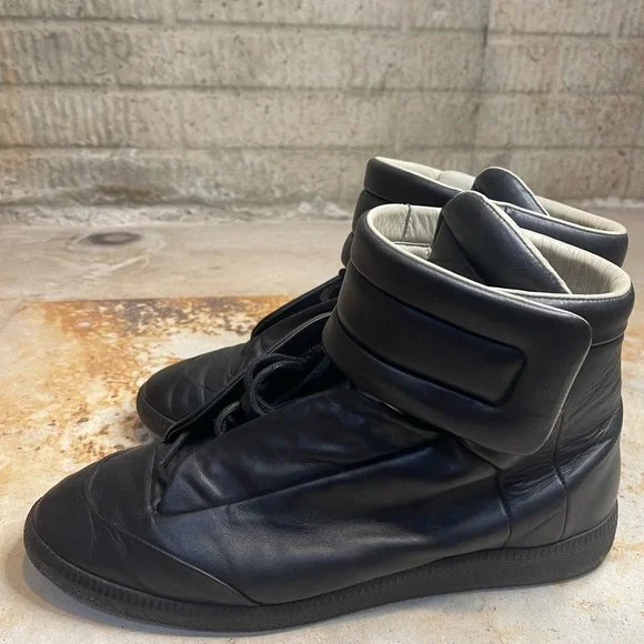 Maison Martin Margiela Black “Future” High-Top Sneakers - Picture 4 of 6
